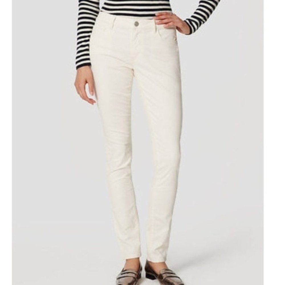 👉 LKNU Ann Taylor Loft cords modern straight sz 12